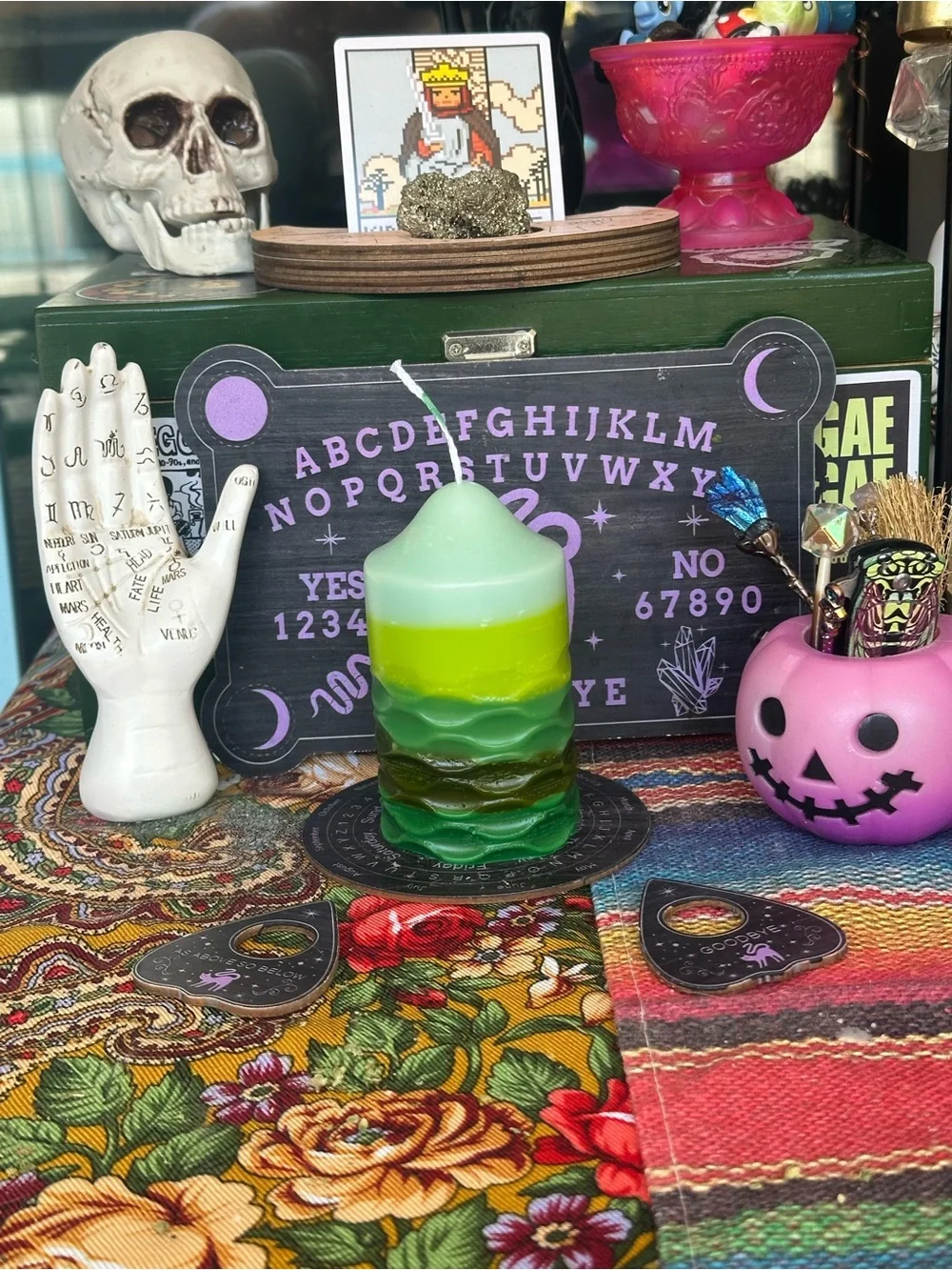Layered Forest Spell Candle